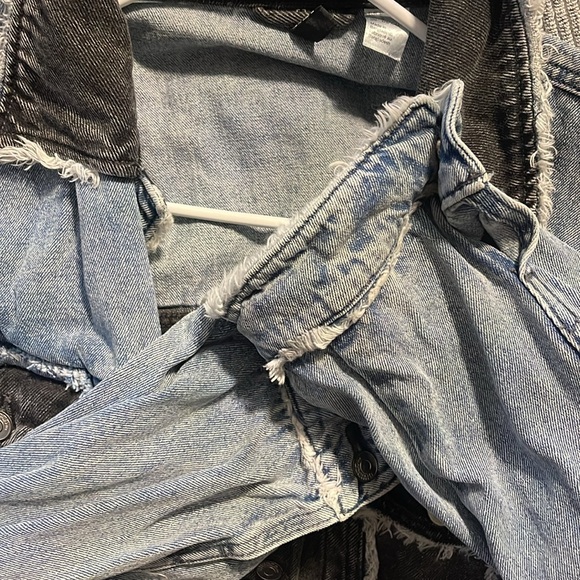 Blue/Black Denim Jacket - Picture 2 of 5